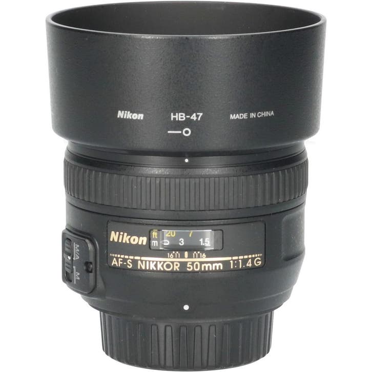 Tweedehands Nikon AF-S 50mm f/1.4G CM5322, TV, Hi-fi & Vidéo, Photo | Lentilles & Objectifs, Enlèvement ou Envoi