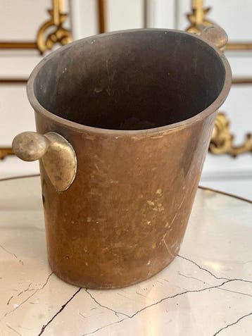 Emmer - Messing - voor ijs, jaren 1920-40