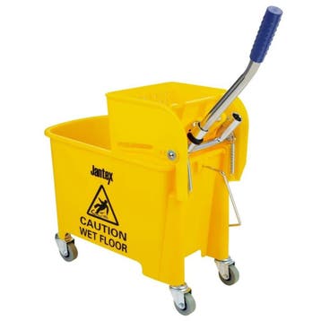Rolemmer + Wringer | KENTUCKY | 20L | Geel (Kleurcodering), Verzenden, Nieuw in verpakking