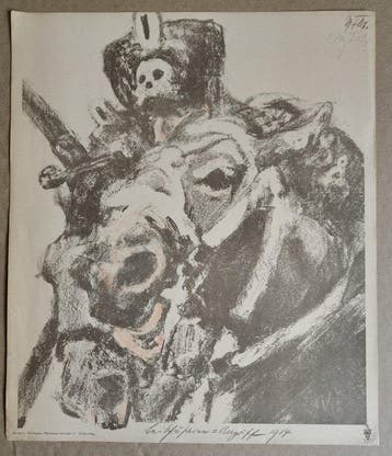 Max Feldbauer (1869–1948) - Husaren im Angriff