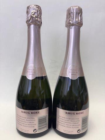 Krug - Champagne Rosé, Brut - 2 Demi bouteilles (0,375 l)