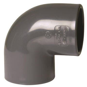 Pvc bocht 90 graden   25mm (Pvc  bocht  90 graden), Ophalen of Verzenden, Nieuw