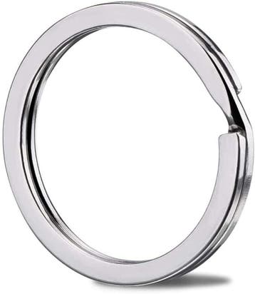 Sleutelringen 30mm plat – 100 stuks, Verzenden