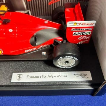 Hot Wheels 1:18 - Model raceauto - Hot Wheels 1:18 Ferrari, Hobby & Loisirs créatifs