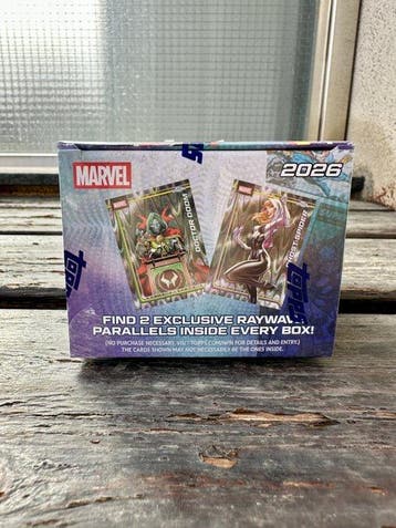 Topps Chrome Marvel Value Box 2026 - 1 Sealed box, Nieuw