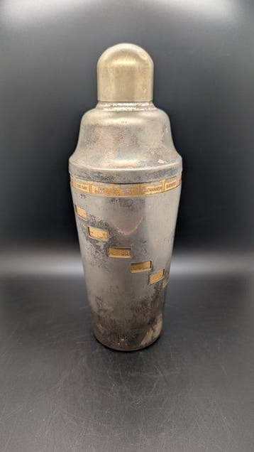 Shaker à cocktail - En alliage, Antiek en Kunst