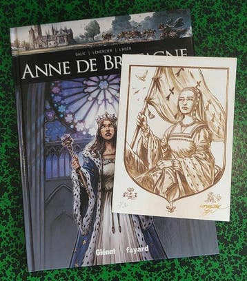 Anne de Bretagne + dédicace - C - 1 Album - Eerste druk -, Boeken, Nieuw