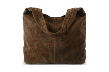 Manfield Schoudertas Bruin, Handtassen en Accessoires, Tassen | Damestassen, Verzenden, Gebruikt, Bruin