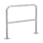 Fietsaanleunbeugel 2 fietsen Safety met tussenbuis 100 cm, Verzenden, Nieuw