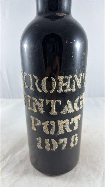 1978 Krohns - Vintage Port - Porto - 1 Bouteille (0,75 l), Collections, Vins