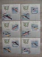 Mozambique - Selectie van 95 blokken waarvan niet getand &, Gestempeld