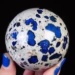 Prachtig - Extreem zeldzaam mineraal - Blauwe azuriet in, Verzamelen