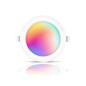 LED Downlight - RGB+CCT 2700K-6500K - Wi-Fi & Bluetooth - 1, Verzenden, Nieuw