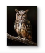 Gianmarco Serafini (XX-XXI) - Night owl, Antiek en Kunst