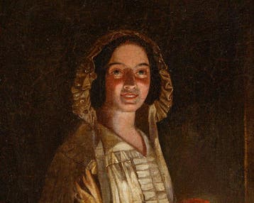 Alfred Downing Fripp (1822-1895) - Ragazza con candela, Antiquités & Art