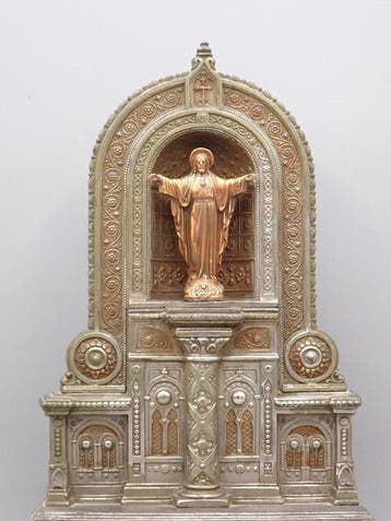 Altaar - Metaal - 1900-1910 - Jezus van het Heilig Hart