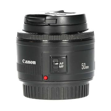Canon EF 50mm f/1.8 II met garantie, Ophalen of Verzenden, Gebruikt