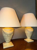 Van de Heg - Lampe de table (2) - Céramique - Lampe-colonne