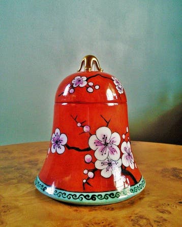 Limoges - Irma Dignef - Pot - Porselein, Verguld, Antiquités & Art, Antiquités | Verre & Cristal