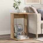 vidaXL Bijzettafel Artisan Eiken 40 x 38 x 62,5 cm Bewerkt, Verzenden, Nieuw