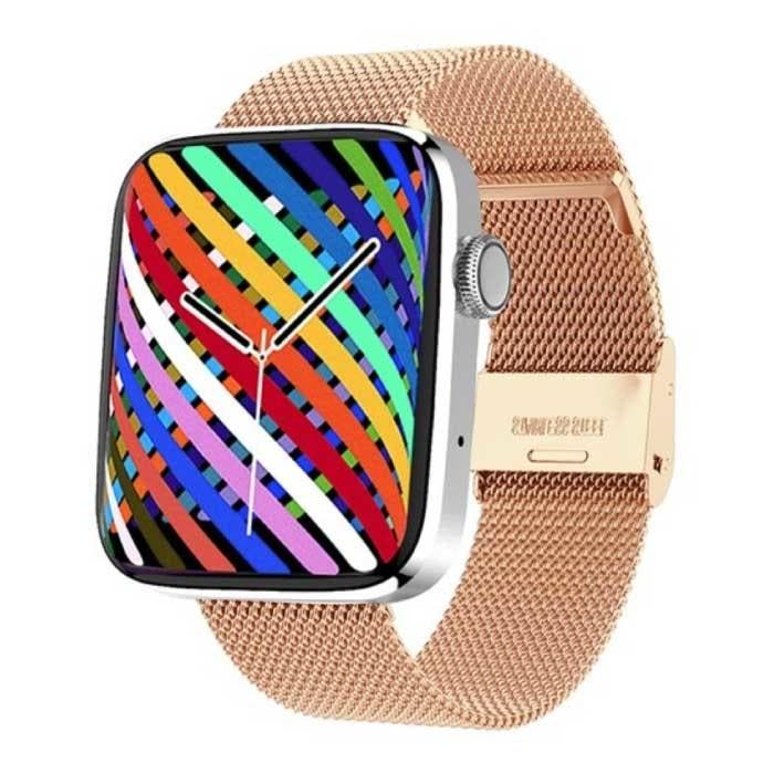 1.8 Smartwatch - Mesh Bandje Fitness Sport Activity Tracker, Bijoux, Sacs & Beauté, Montres connectées, Envoi