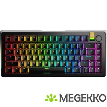 Glorious GMMK 3 PRO Hall Effect 75% Prebuilt Draadloos Zwart, Verzenden, Nieuw