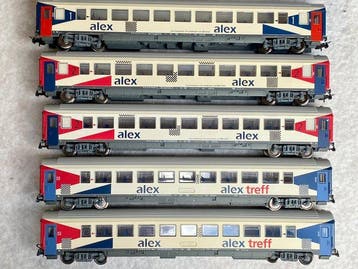 Piko H0 - 57130 - Ensemble de wagons de passagers pour, Nieuw
