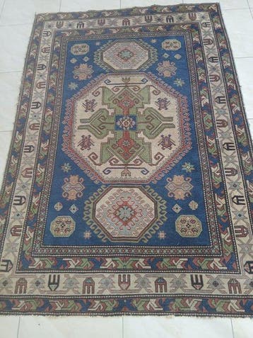 Kazak - Tapijt - 220 cm - 150 cm, Huis en Inrichting, Stoffering | Tapijten en Vloerkleden, Nieuw