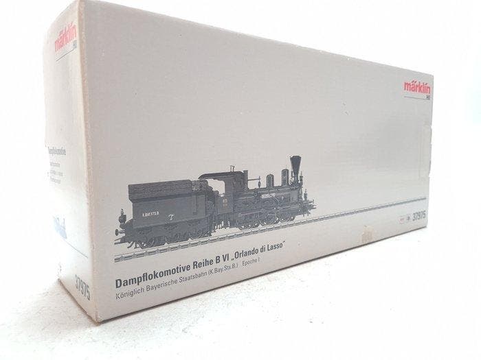 Märklin H0 - 37975 - Stoomlocomotief met tender (1) - B VI, Hobby & Loisirs créatifs, Trains miniatures | HO