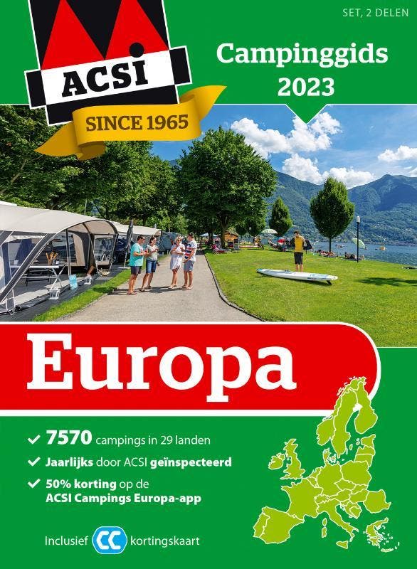 ACSI Campinggids Europa 2023 (set) / ACSI Campinggids ACSI, Boeken, Reisgidsen, Gelezen, Verzenden