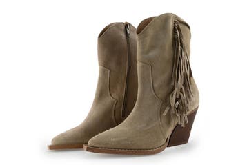 Sacha Cowboy laarzen in maat 37 Beige, Verzenden, Beige, Zo goed als nieuw, Sacha