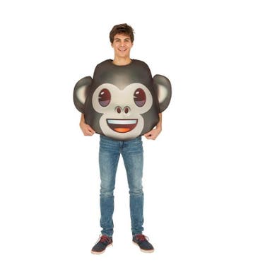 Kostuum Emoji Aap, Verzenden