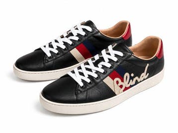 Gucci - ACE Blind For Love - Sneakers - Maat: EU 46, Nieuw