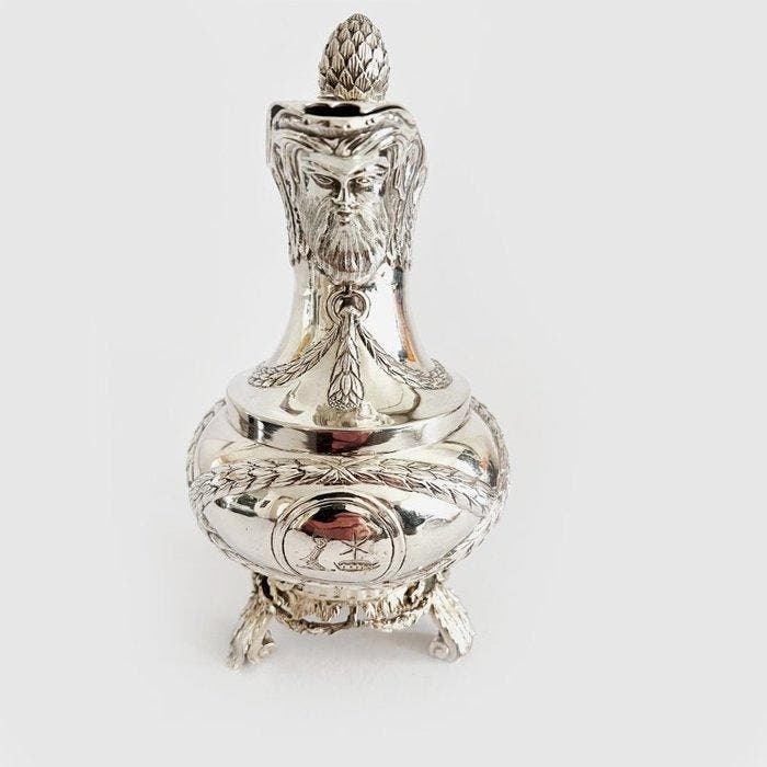 Beeldje - Schenkkan uit 1776- Izaak Brandt - .934 zilver, Antiek en Kunst, Antiek | Zilver en Goud