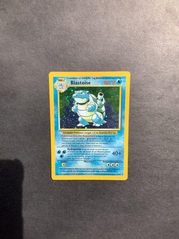 Pokémon - 1 Card - Blastoise Foil - WOTC - Base set, Hobby en Vrije tijd, Verzamelkaartspellen | Pokémon, Nieuw