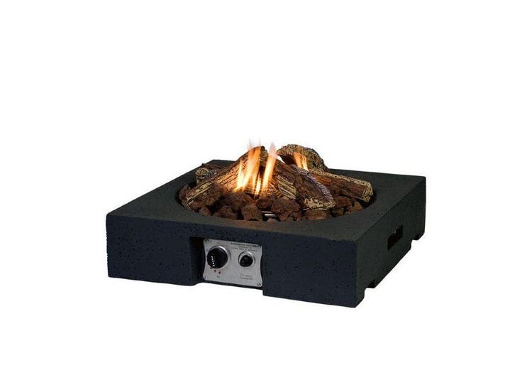 Happy Cocooning table top vuurtafel zwart 61 x 61 cm SALE |, Jardin & Terrasse, Ensembles de jardin