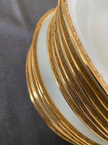 Haviland Limoges - Service de table (14) - Porcelaine,, Antiquités & Art
