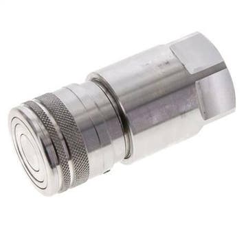 Manchon hydraulique DN 12 à face plate en acier inoxydable G, Doe-het-zelf en Bouw, Verzenden, Nieuw