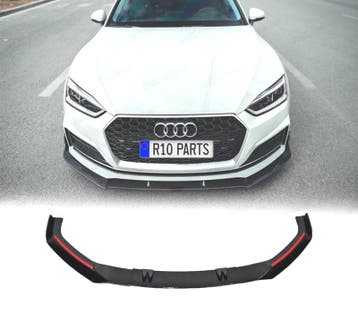 SPOILER LAME DE PARE-CHOCS AVANT AUDI A5 LOOK RS5 16-19 NOIR, Autos : Pièces & Accessoires, Carrosserie & Tôlerie, Verzenden