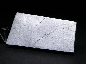 Richland ijzeren meteoriet hexahedriet - Neumann-lijnen, Verzamelen, Mineralen en Fossielen