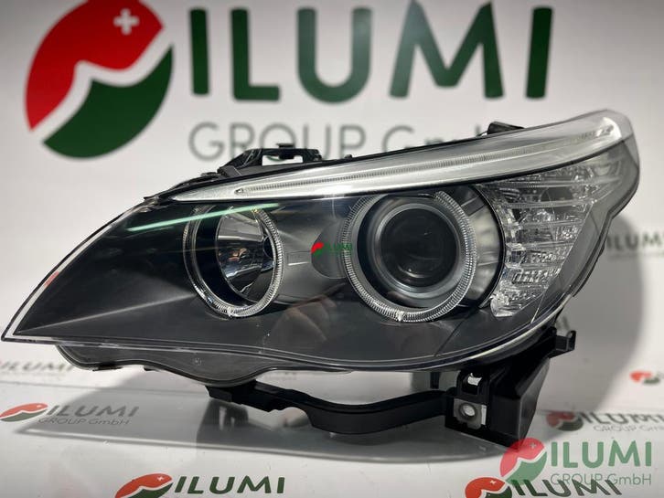 BMW 5V E60 E61 H7 LIFT PHARE AVANT GAUCHE 7177727, Auto-onderdelen, Verlichting, Gebruikt, BMW, Verzenden