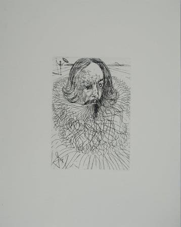 Salvador Dali (1904-1989) - Cervantes, Antiquités & Art