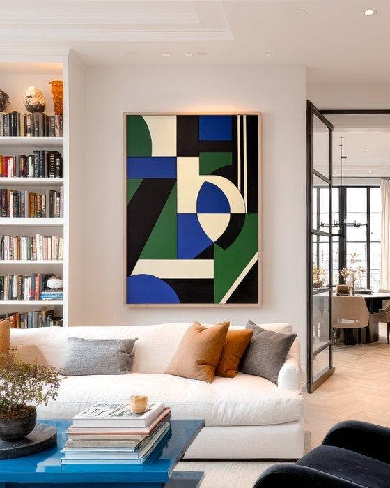 Alejandro Gonzalez - ABSTRACCIÓN MODULAR 269 - XL - (NO, Antiek en Kunst, Kunst | Schilderijen | Modern