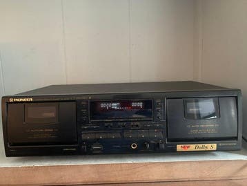Pioneer - CT-W604RS Dual Auto-Reverse Stereo Audiocassette, Nieuw