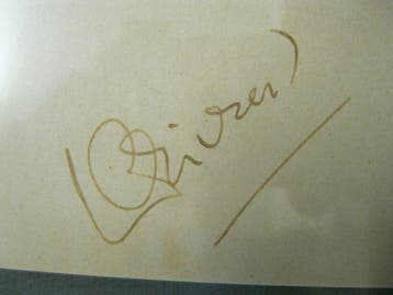 Laurence Olivier - Kino-Legende - Eigenhändige Unterschrift, Nieuw