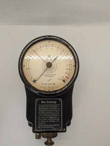 Kappe & Becker 1:1 - Modeltrein (1) - Vloeistofstandmeter, Hobby & Loisirs créatifs, Trains miniatures | Échelles Autre