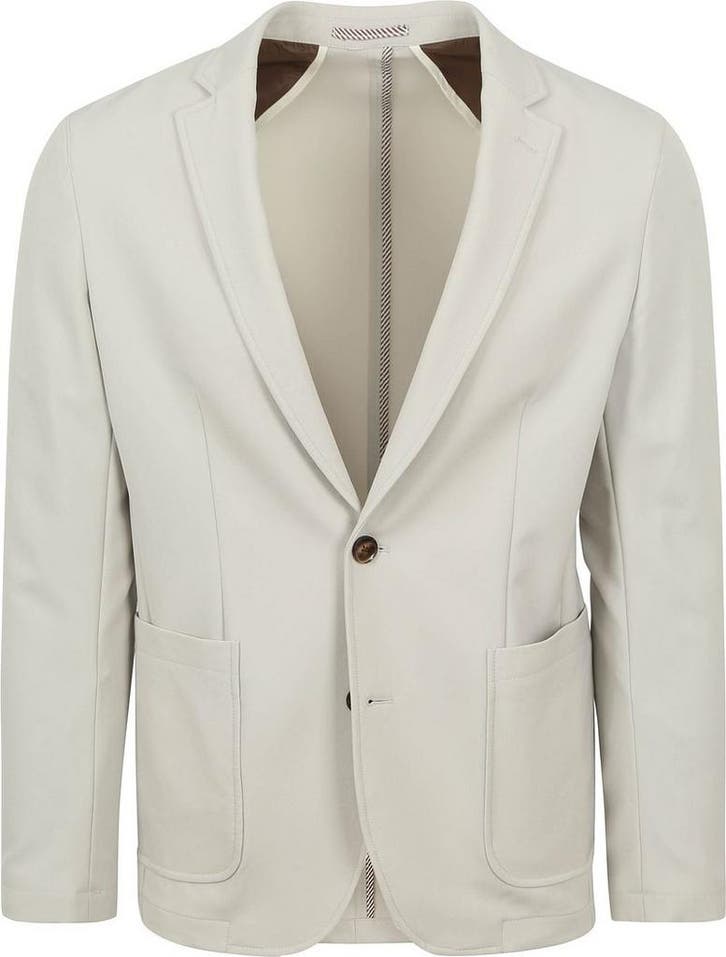 Suitable Colbert Lind Ecru maat Maat 46 (S) of kleiner Heren, Kleding | Heren, Truien en Vesten, Beige, Nieuw, Maat 46 (S) of kleiner