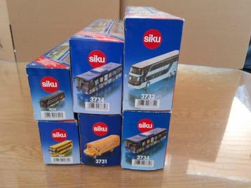 Siku diverse - Modelauto (6) - Siku busset (MAN, Setra,, Hobby en Vrije tijd, Nieuw