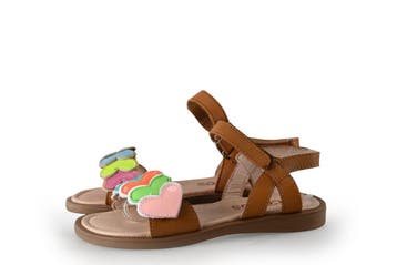 Acebos Sandalen Meisjes in maat 30 Cognac, Verzenden, Jongen of Meisje, Schoenen, Zo goed als nieuw