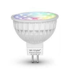 LED spot RGB + CCT - 4W MR16 - FUT104 Mi-light 2.0, Verzenden, Nieuw, Kabel of Snoer